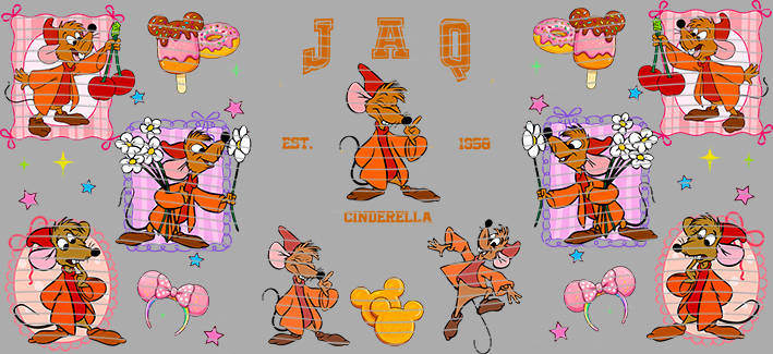 16oz Disney style-D-1345